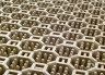 Модульное грязезащитное ПВХ покрытие OPTIMA DUOS 250x250x16мм, зеленое.